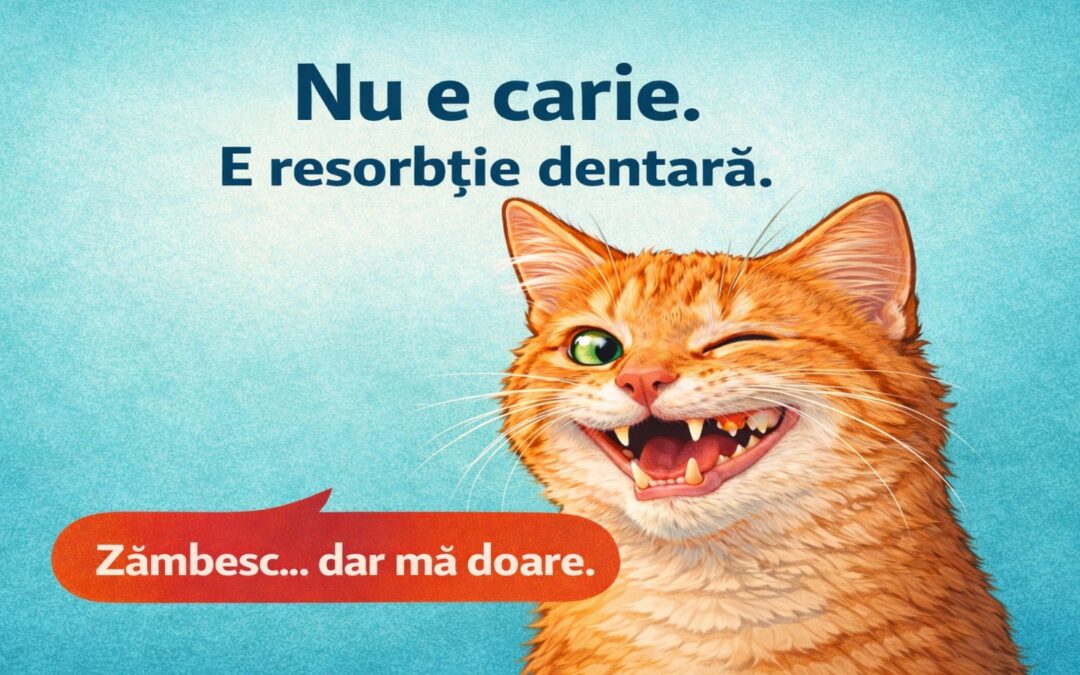 Resorbția dentară la pisici